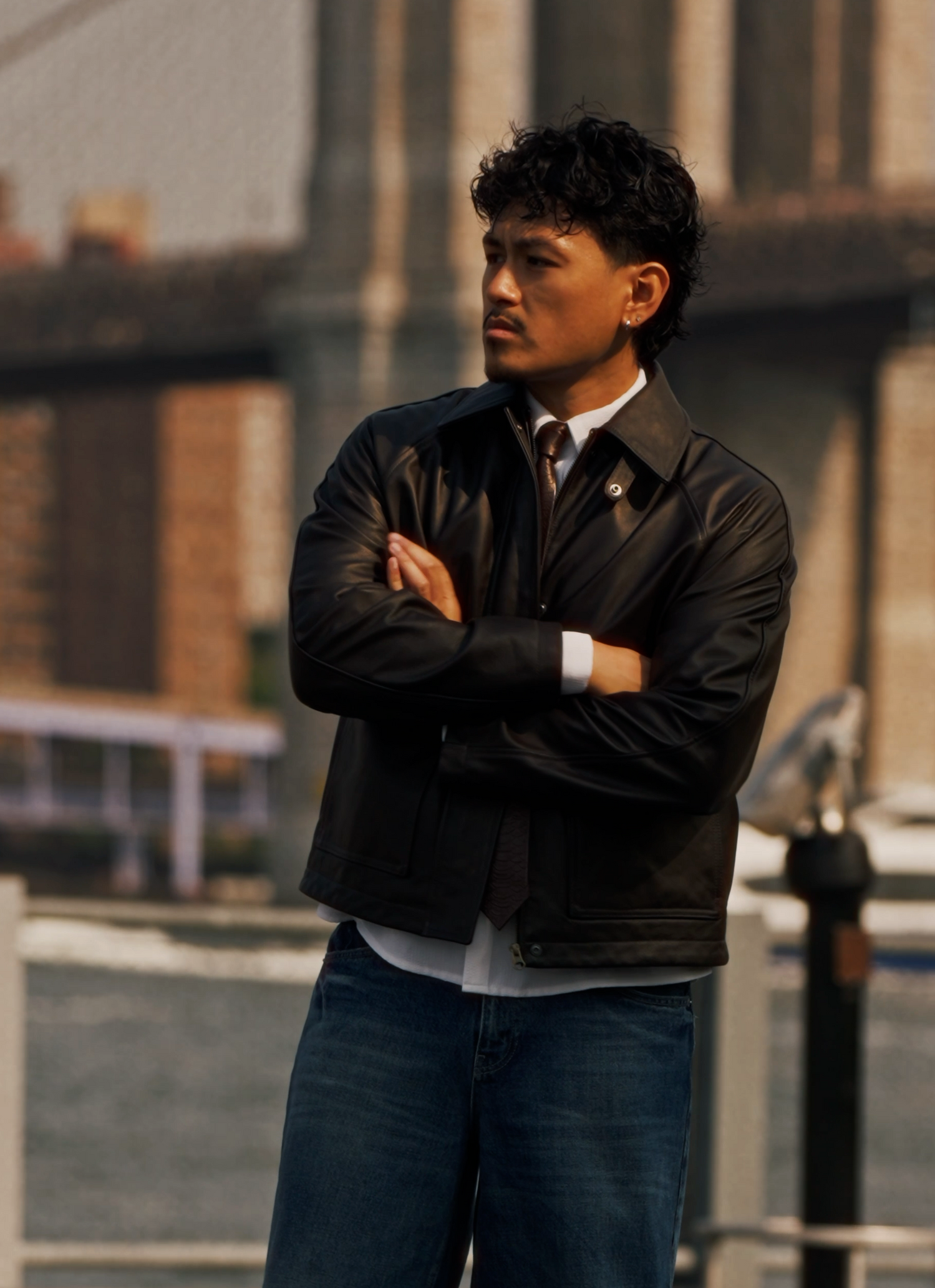 Leather A2 'Blouson' Jacket
