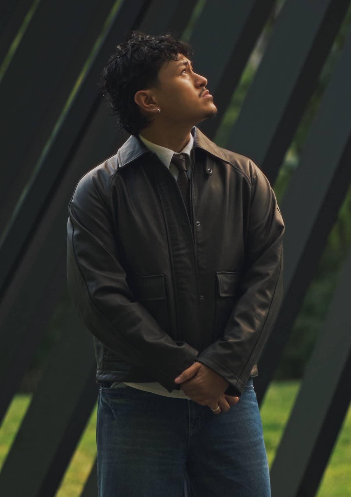 Leather A2 'Blouson' Jacket