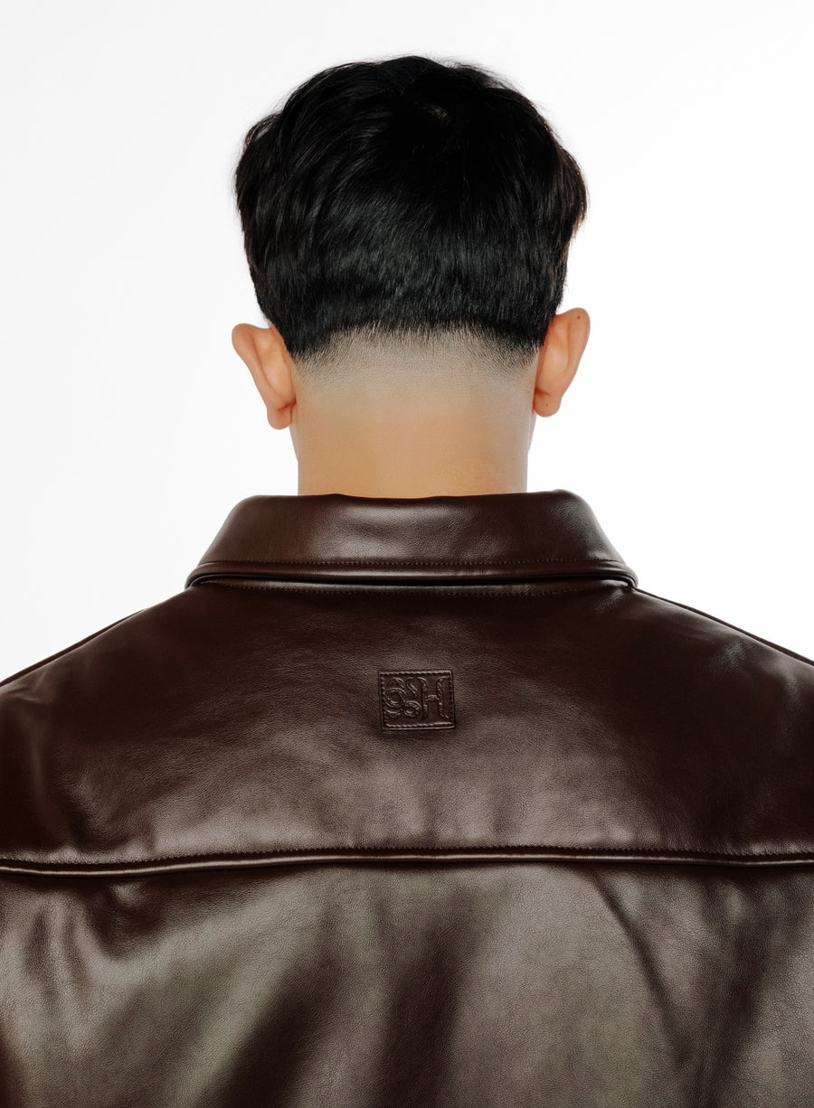 Round Jacket (Brown)