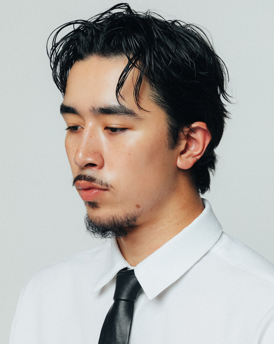 Japanese Seersucker Oxford (White)