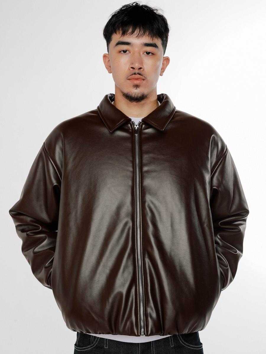 Round Jacket (Brown)