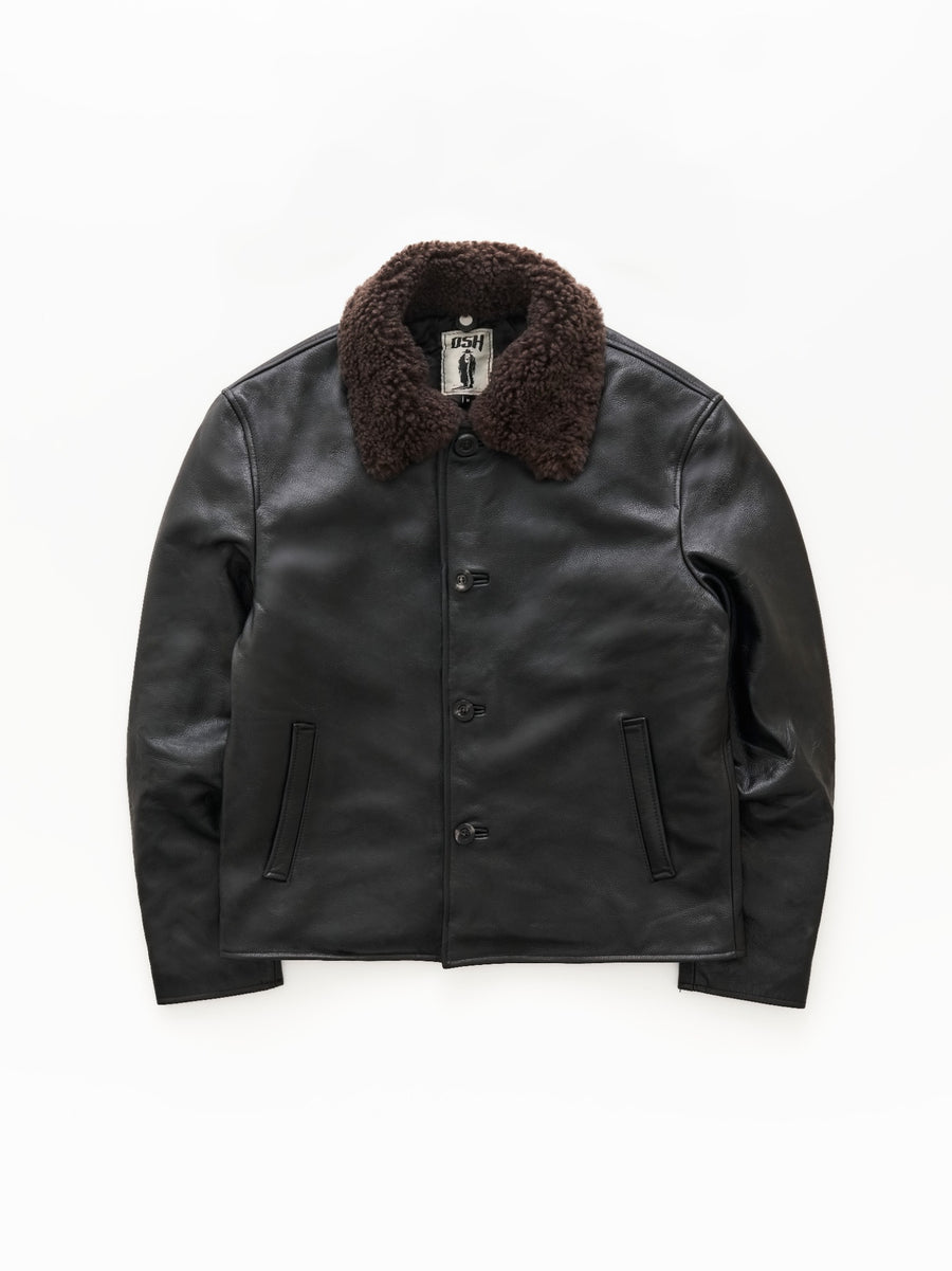 Modular Shearling Leather Blouson