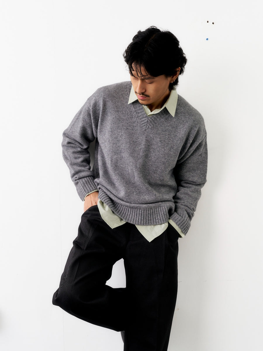 Inverted Pleat Trousers
