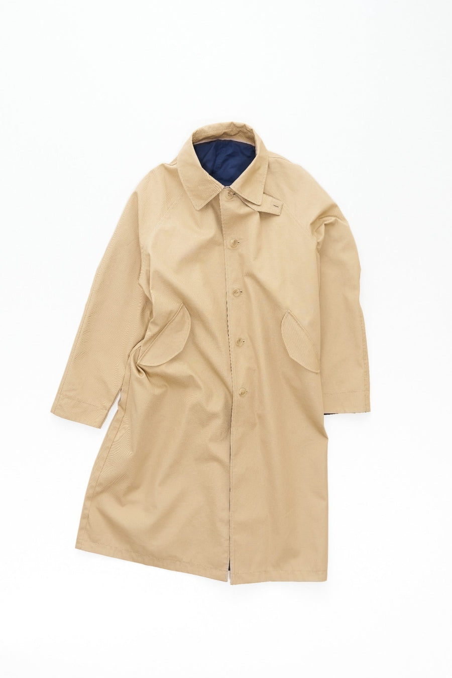 Reversible Balmacaan Coat