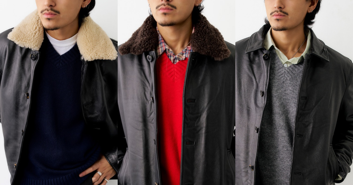 Modular Shearling Leather Blouson