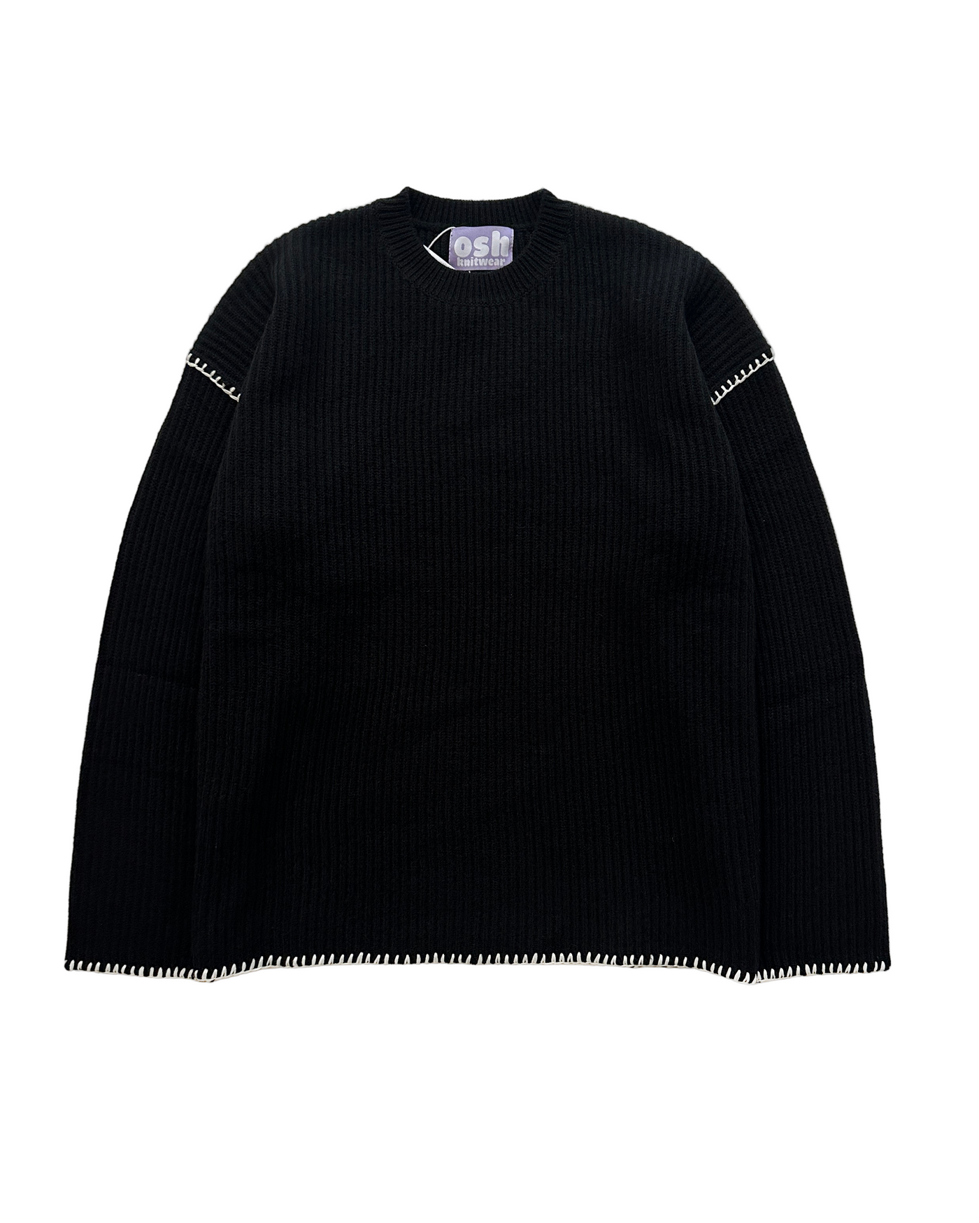 Wool Knits w/ Hand-Crafted Blanket Stitching