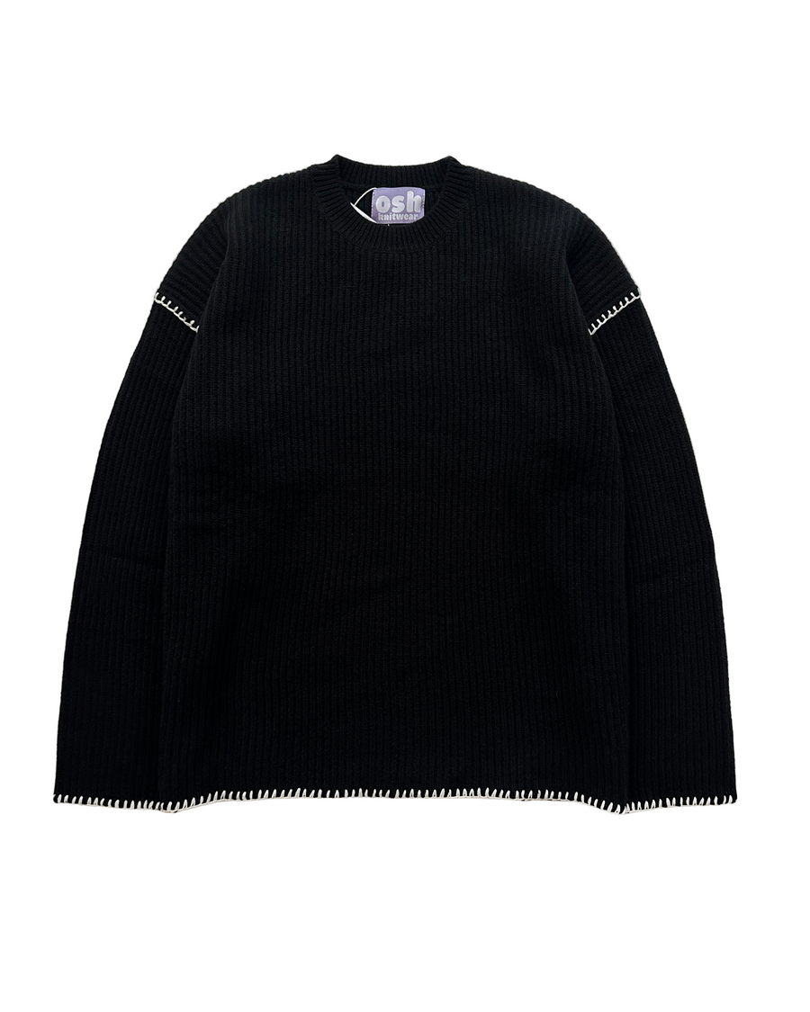 Wool Knits w/ Hand-Crafted Blanket Stitching