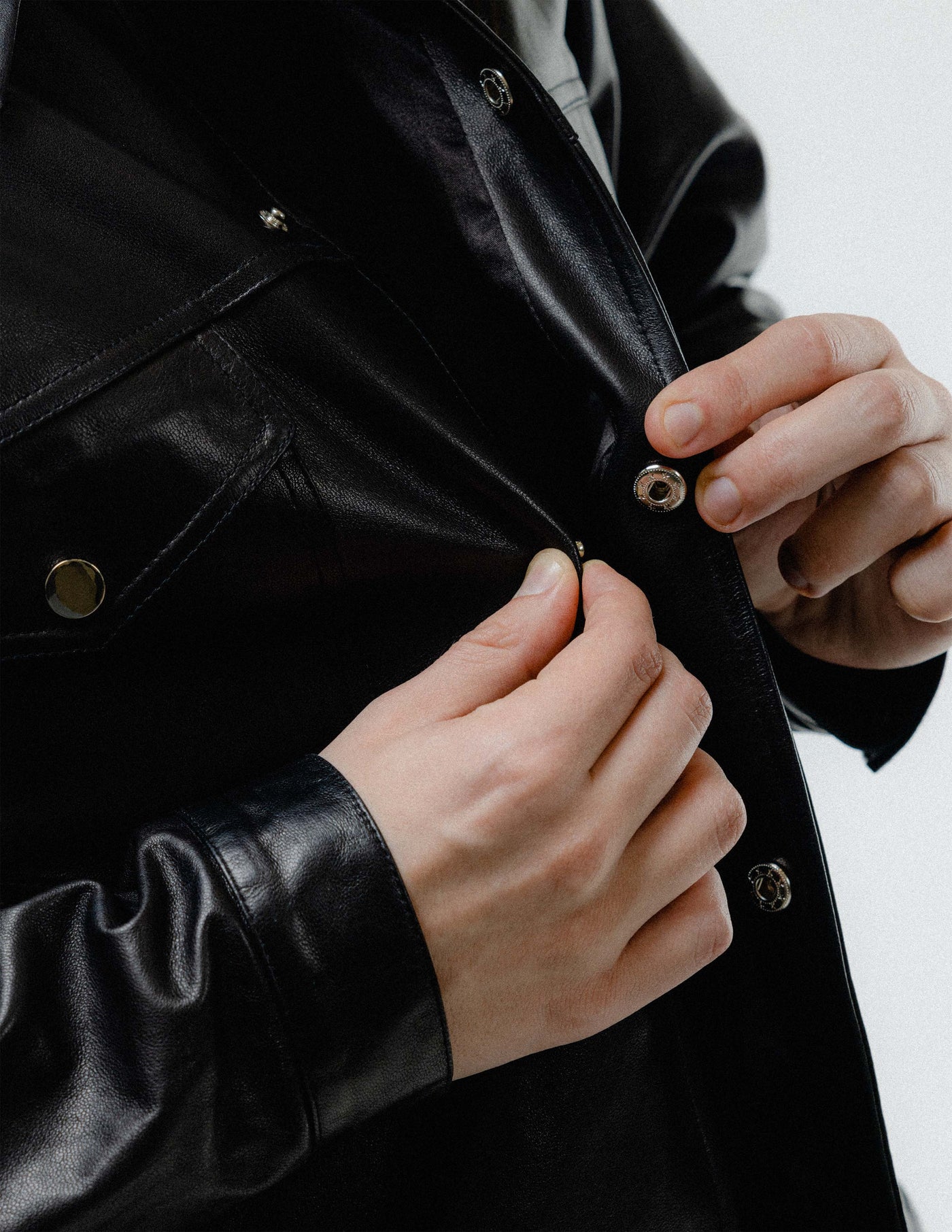 Italian Lambskin Trucker Jacket