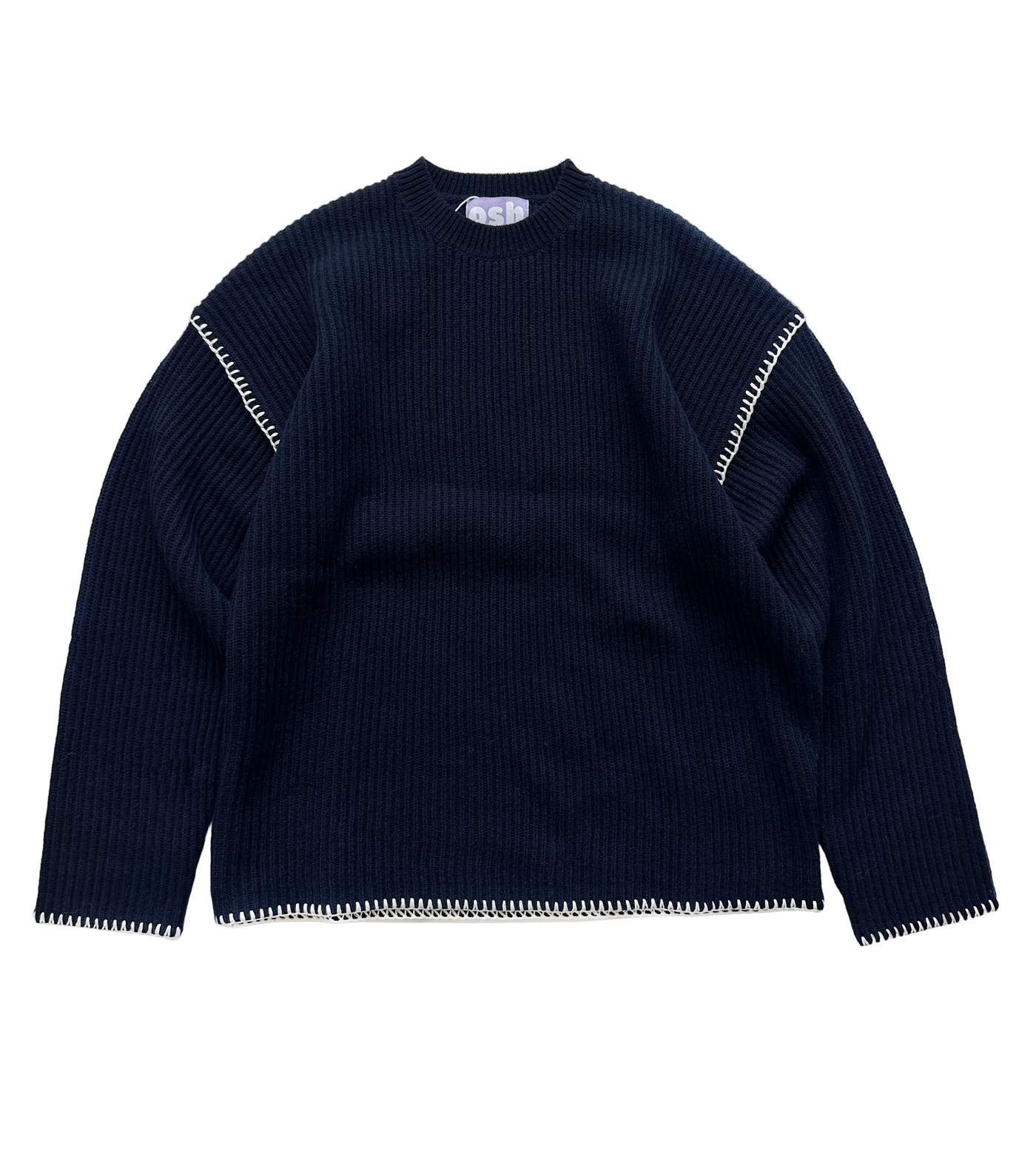 Wool Knits w/ Hand-Crafted Blanket Stitching