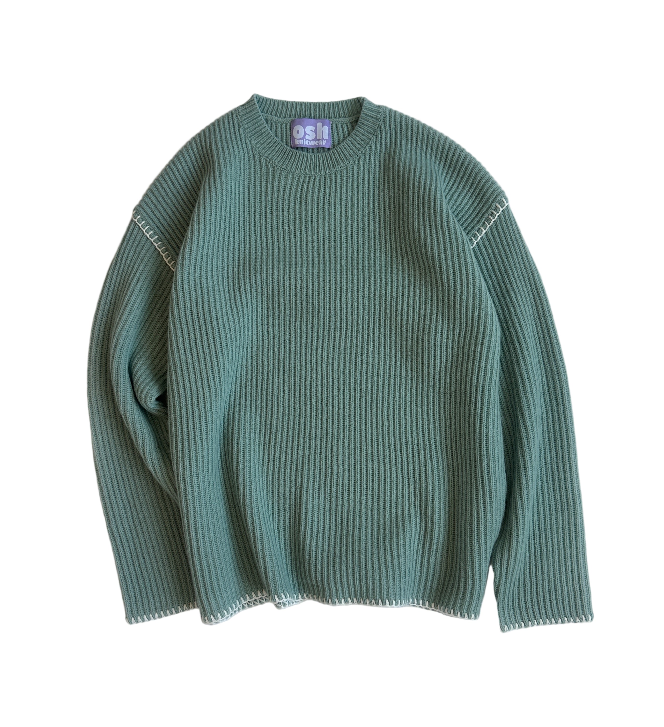 Wool Knits w/ Hand-Crafted Blanket Stitching