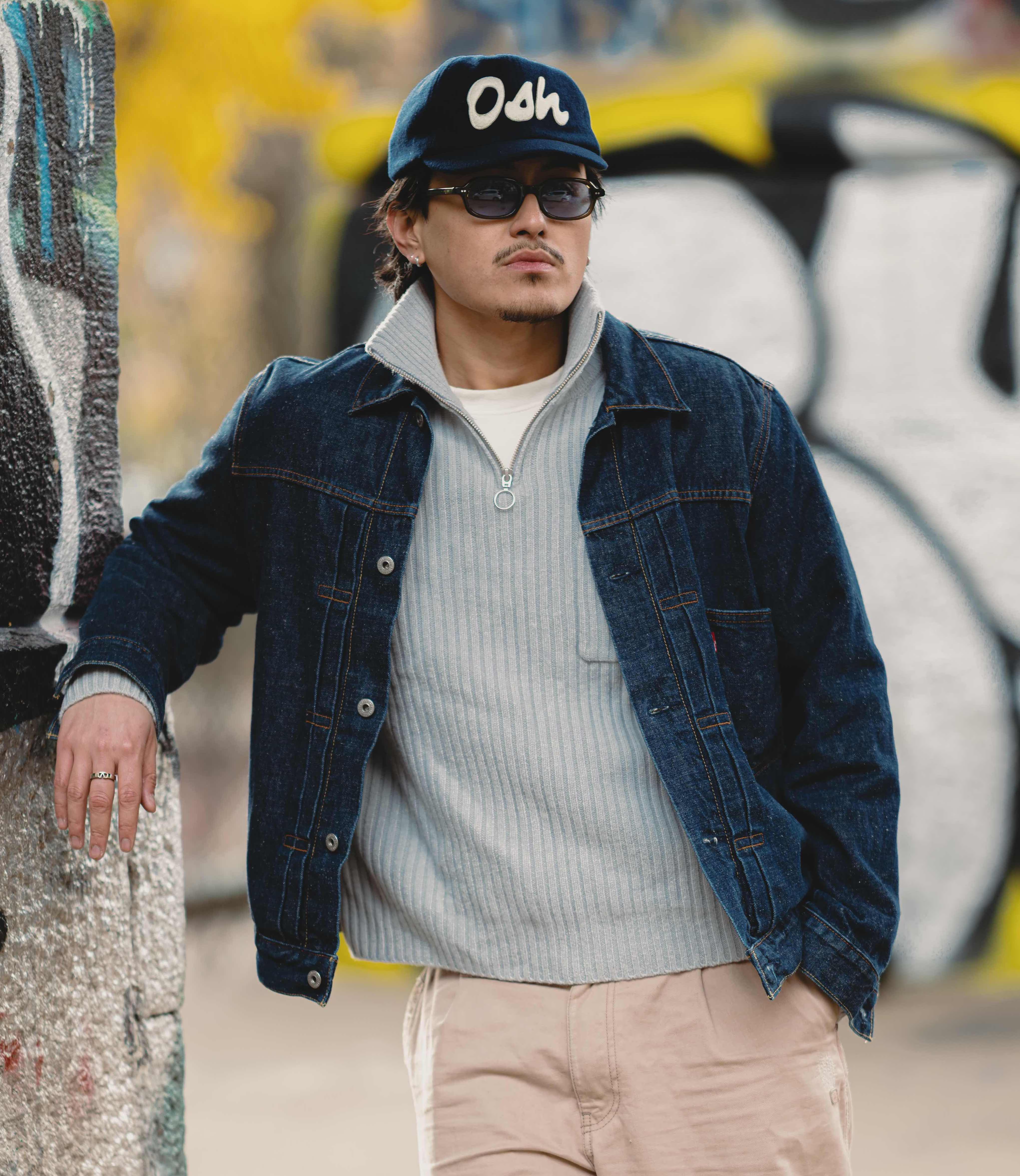 Wool Quarter Zip - Cool Grey